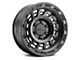 Raceline Halo Satin Black 8-Lug Wheel; 18x9; -12mm Offset (06-08 RAM 1500 Mega Cab)