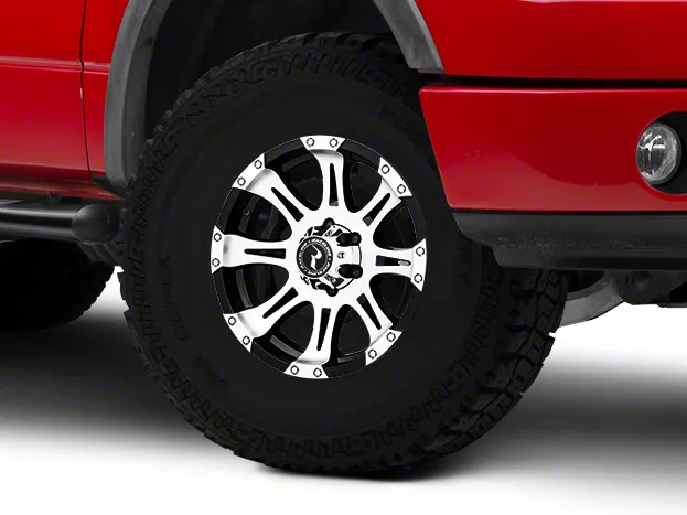 Raceline F-150 Raptor Black Machined 6-Lug Wheel - 18x9 982-89065+25 ...