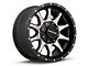 Raceline Shift Black Machined with Dark Tint 6-Lug Wheel; 17x8.5; 18mm Offset (99-06 Silverado 1500)