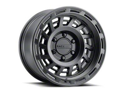 Raceline Halo Satin Black 6-Lug Wheel; 18x9; 18mm Offset (19-24 Sierra 1500)