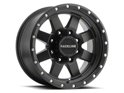 Raceline Defender Gloss Black 6-Lug Wheel; 20x9; -12mm Offset (21-24 Tahoe)