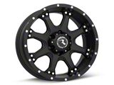 Raceline Assault Black 6-Lug Wheel; 18x9; -6mm Offset (21-24 Yukon)