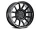 Raceline Gauge Satin Black 6-Lug Wheel; 20x9; 18mm Offset (21-24 Yukon)