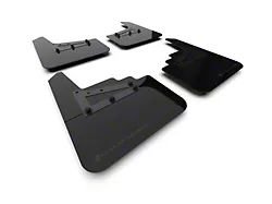 Rally Armor UR Mud Flaps with Metallic Black Logo; Front and Rear (21-25 F-150, Excluding Raptor)