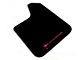 Rally Armor Universal Basic Mud Flaps with Breast Cancer Pink Logo; Front and Rear (Universal; Some Adaptation May Be Required)