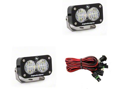 Baja Designs S2 Pro LED Lights; Wide Cornering Beam (Universal; Some Adaptation May Be Required)