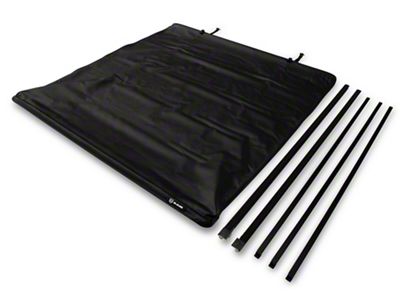 RAM Licensed by TruShield Locking Roll-Up Tonneau Cover (10-25 RAM 2500 w/ 6.4-Foot Box & w/o RAM Box)