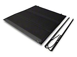 RAM Licensed by TruShield Low Profile Hard Tri-Fold Tonneau Cover (10-25 RAM 2500 w/ 6.4-Foot Box & w/o RAM Box)