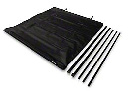 RAM Licensed by TruShield Locking Roll-Up Tonneau Cover (10-25 RAM 3500 w/ 6.4-Foot Box & w/o RAM Box)