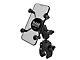 RAM Mounts X-Grip Phone Mount with Tough-Claw Small Clamp Base; Short (Universal; Some Adaptation May Be Required)