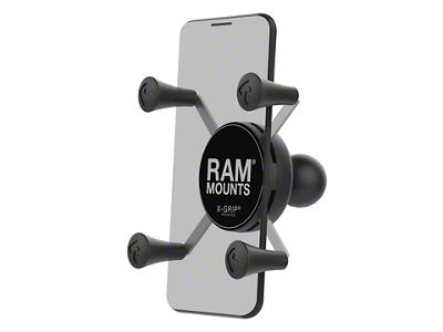 RAM Mounts X-Grip Universal Phone Holder with Ball; B Size (Universal; Some Adaptation May Be Required)