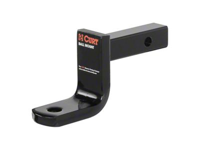 1-1/4-Inch Receiver Hitch Class II Ball Mount; 3-1/4-Inch Drop (Universal; Some Adaptation May Be Required)