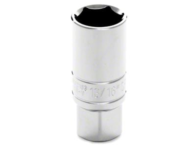 1/2-Inch Drive Socket; Standard; Spark Plug