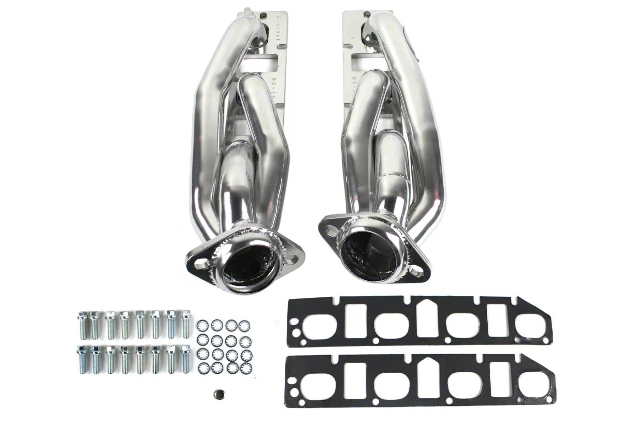 JBA RAM 1500 1-5/8-Inch Shorty Headers; Silver Ceramic 1961S-3JS (19-24 ...