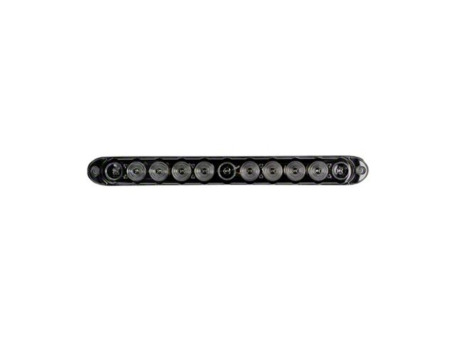 15-Inch Mini LED Tailgate Bar; Smoked (Universal; Some Adaptation May Be Required)