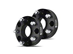 1.50-Inch 5-Lug Wheel Spacers; Black; Set of Two (02-11 RAM 1500, Excluding Mega Cab)