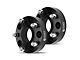 1.50-Inch 5-Lug Wheel Spacers; Black; Set of Two (12-18 RAM 1500)