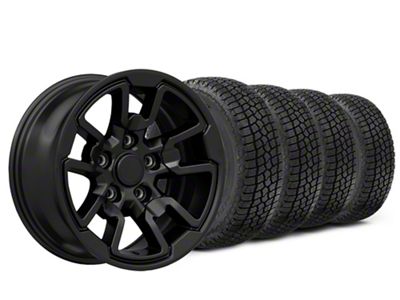 17x8 Rebel Style & 33in Milestar All-Terrain Patagonia AT/R Tire Package (09-18 RAM 1500)