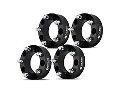 2-Inch 5-Lug Wheel Spacers; Black; Set of Four (02-11 RAM 1500, Excluding Mega Cab)