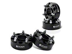 2-Inch 5-Lug Wheel Spacers; Black; Set of Four (12-18 RAM 1500)