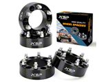 2-Inch Pro Billet Wheel Spacers; Black (19-24 RAM 1500)