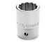 3/4-Inch Drive 12-Point Socket; Standard; Shallow