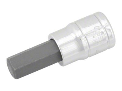 3/8-Inch Drive Socket; Metric; Hex Bit