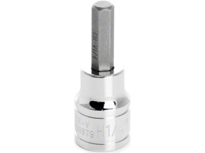 3/8-Inch Drive Socket; Standard; Hex Bit