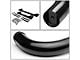 3-Inch Round Side Step Bars; Black (02-08 RAM 1500 Quad Cab)