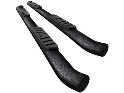 3.50-Inch Side Step Bars; Textured Black (19-25 RAM 1500 Crew Cab)