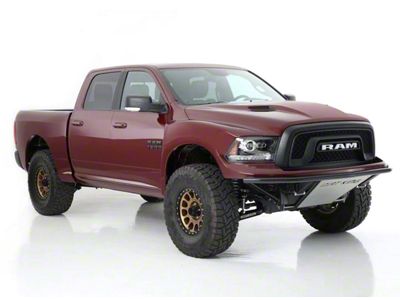 4-Inch Bulge Fenders with Valance; Fiberglass (09-12 RAM 1500)