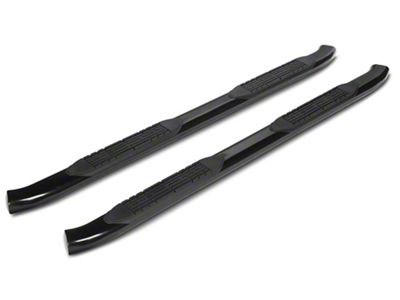 4-Inch Nerf Side Step Bars; Black (19-24 RAM 1500 Quad Cab)