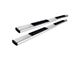 4-Inch Riser Running Boards; Stainless Steel (09-18 RAM 1500 Crew Cab)