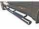 4-Inch Straight Oval Side Step Bars; Stainless Steel (09-18 RAM 1500 Quad Cab)