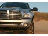 4.50-Inch Bulge Fenders; Fiberglass (06-08 RAM 1500)