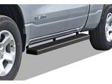 5-Inch iStep Running Boards; Black (19-25 RAM 1500 Quad Cab)