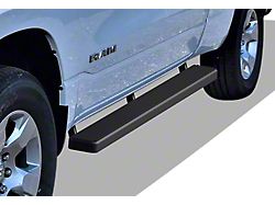 5-Inch iStep Running Boards; Black (19-24 RAM 1500 Crew Cab)