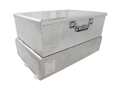 56-Inch Specialty Series Combo L-Shaped Transfer Tank; 75-Gallon; Brite-Tread (94-25 RAM 1500 w/ 8-Foot Box)