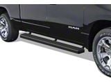 6-Inch iStep Running Boards; Black (19-25 RAM 1500 Crew Cab)