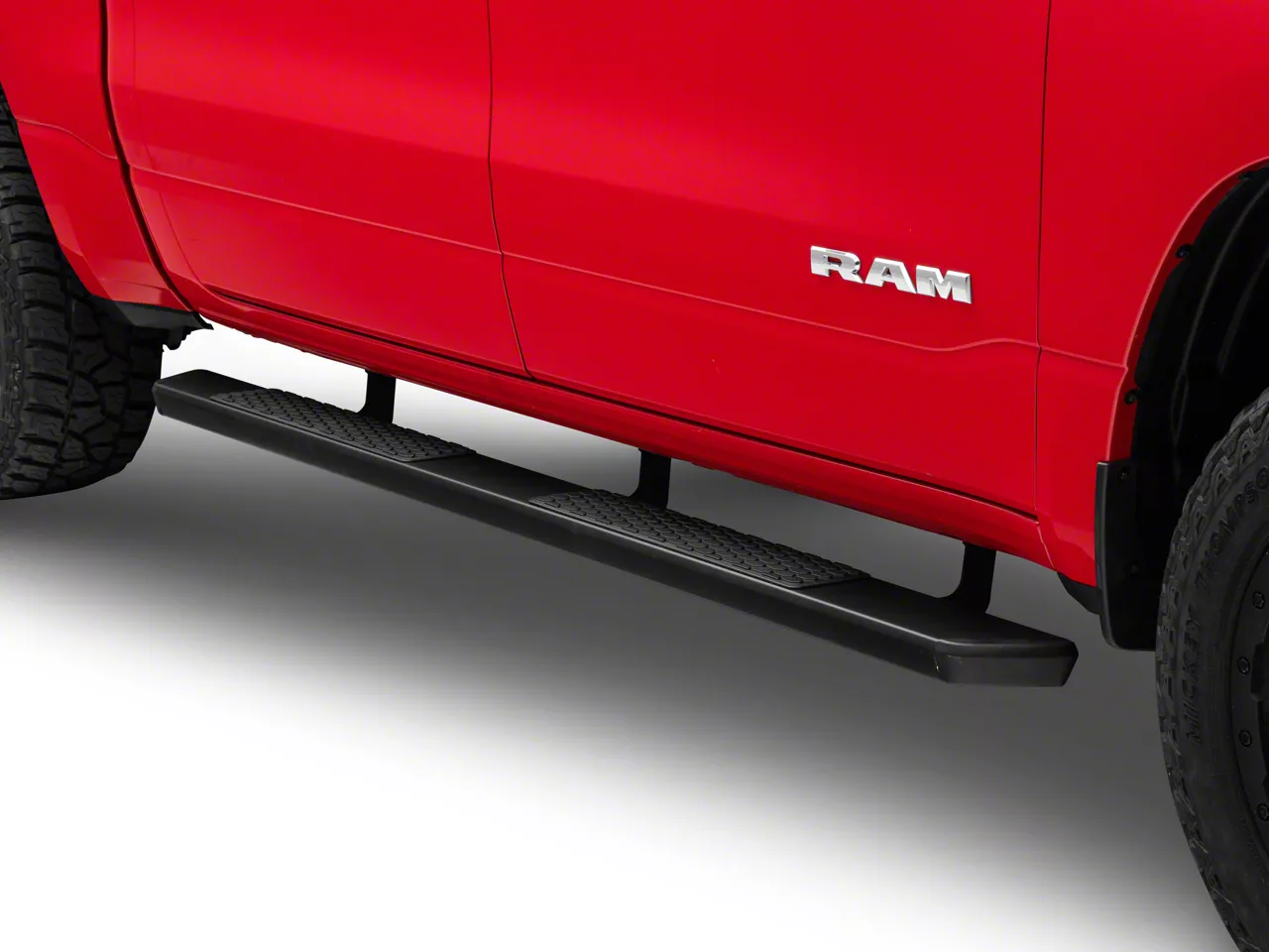 RAM 1500 6-Inch Nerf Side Step Bars; Black (19-24 RAM 1500 Crew Cab) - Free  Shipping