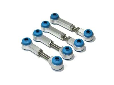 Adjustable Ride Height Links for 0 to 2.50-Inch Lift; Front and Rear (19-24 RAM 1500 w/ Air Ride, Excluding TRX)