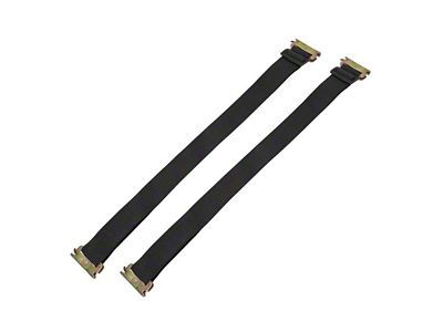 Adjustable Track Bungees; 28 to 48-Inch