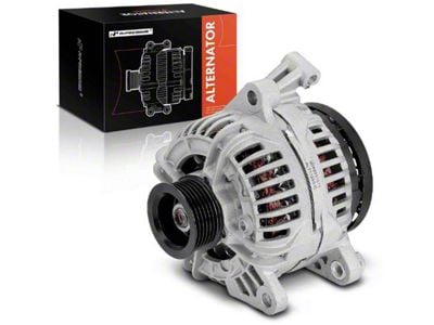 Alternator; 132 Amp (2007 3.7L RAM 1500 w/ Manual Transmission; 2007 4.7L RAM 1500)