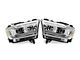 APEX Series High-Power LED Headlights; Chrome Housing; Clear Lens (19-24 RAM 1500 w/ Factory Halogen Headlights)