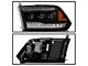 APEX Series High-Power LED Module Headlights; Black Housing; Clear Lens (13-18 RAM 1500/ w/ Factory LED Headlights)
