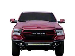 Armour Front Bumper with LED Lights; Black (09-12 RAM 1500)