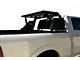 Armour II Roll Bar with 5.30-Inch Black Round Flood LED Lights and Basket; Black (15-24 RAM 1500 w/o RAM Box)