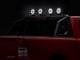 Armour Roll Bar with 7-Inch Red Round LED Lights; Black (94-25 RAM 1500 w/o RAM Box)