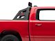 Armour Roll Bar with 7-Inch Red Round LED Lights; Black (94-25 RAM 1500 w/o RAM Box)