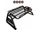 Atlas Roll Bar with 5.30-Inch Red Round Flood LED Lights; Black (94-24 RAM 1500 w/o RAM Box)